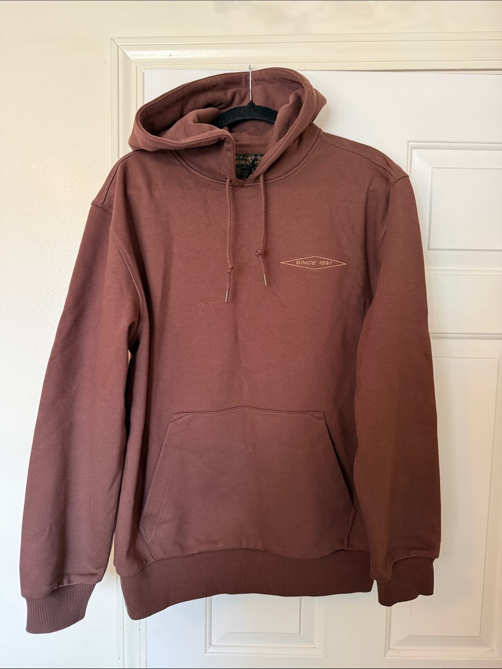 Filson Men's Brown Pullover Hoodie